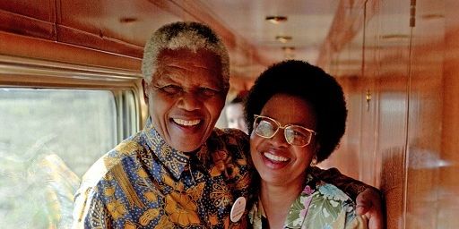 Nelson Mandela And Graca Mache 